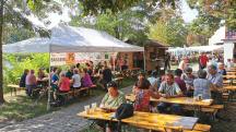  Wanderer im Zielraum 